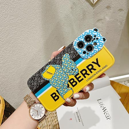 iphone12 ケース burberry風 