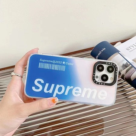 アイフォン 14 ケース supreme風 