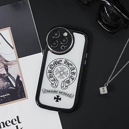 iphone 15plus chrome hearts カバー 