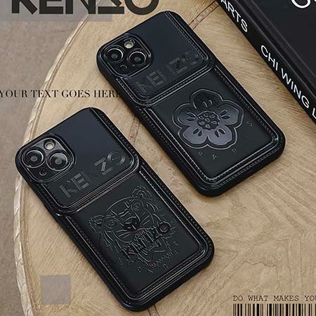 kenzo アイフォン15プロmax スマホケース  ブラック