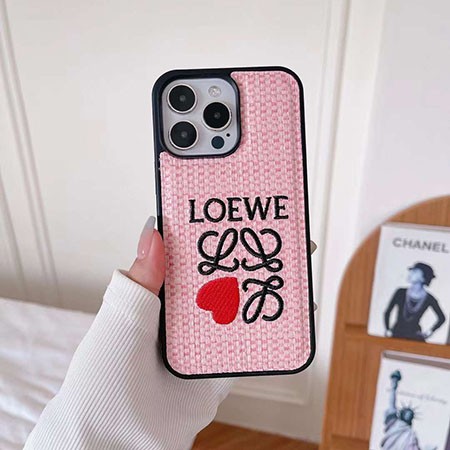 アイフォーン 15 loewe風 スマホケース 