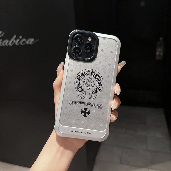 アイフォン14プロmax chrome hearts カバー 