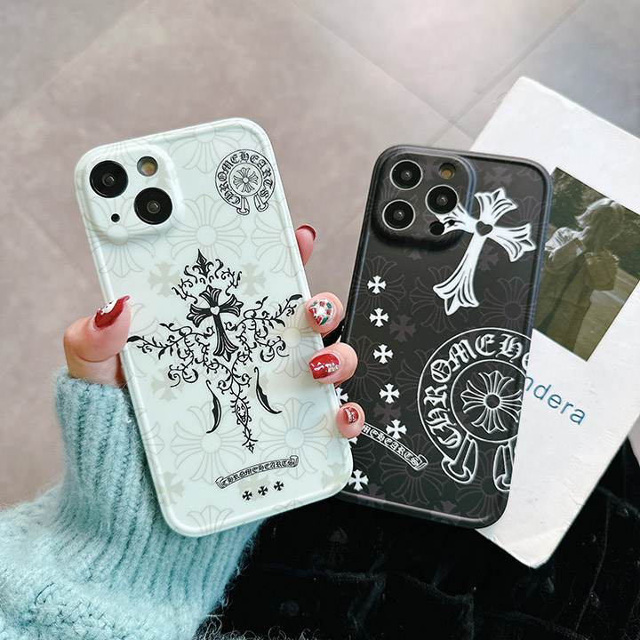 アイフォーン 14プロ スマホケース chrome hearts クロームハーツ 