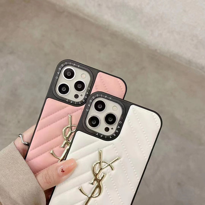 ブランド 携帯ケース iphone14プロmax ysl 