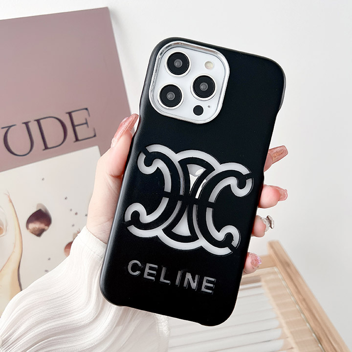 ハイブランド カバー アイフォン15 celine セリーヌ 