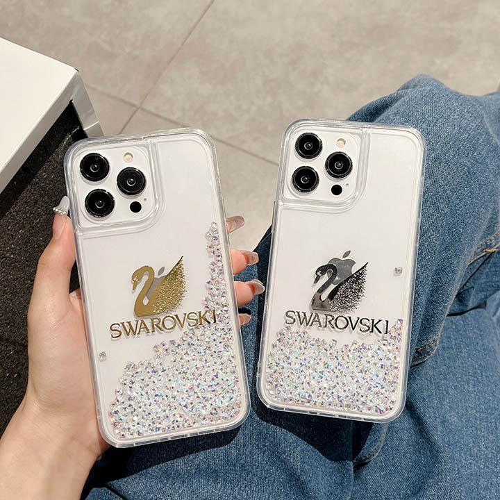 swarovski スワロフスキー スマホケース アイフォーン 15 