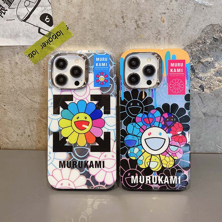 murakami sunflower風 ケース アイホン 15 ultra 