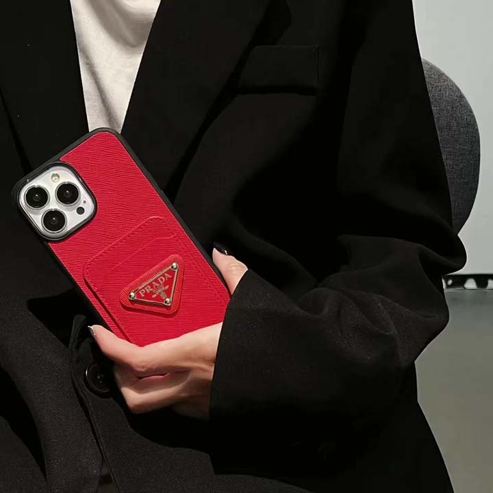 ハイブランド カバー iphone 15プロ prada プラダ 